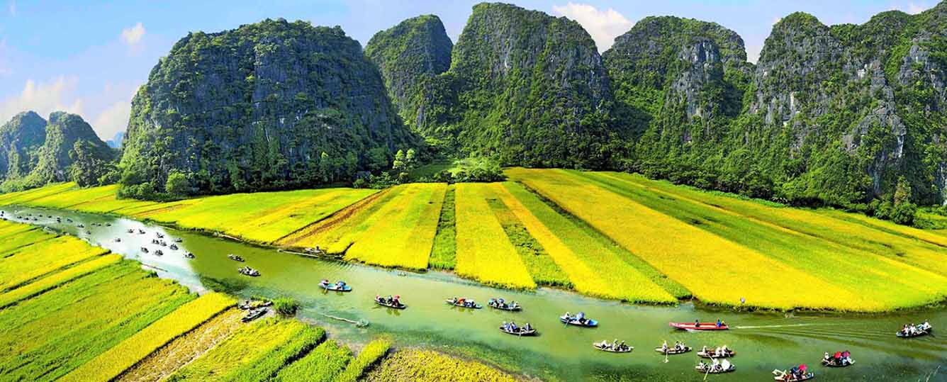 Ninh Binh Tour - 2 Days 1 Night: Hanoi - Hoa Lu - Tam Coc - Mua Cave - Thai Vi Temple - Bich Dong Pagoda - Thung Nham Bird Valley